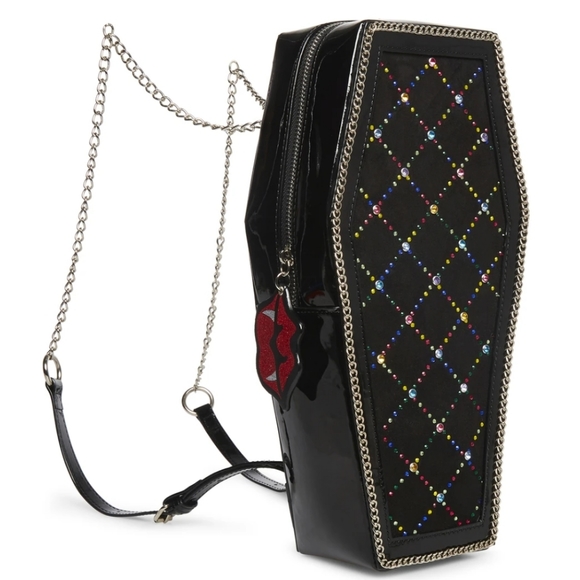 Betsey Johnson Handbags - Betsey Johnson Creep it Real coffin backpack